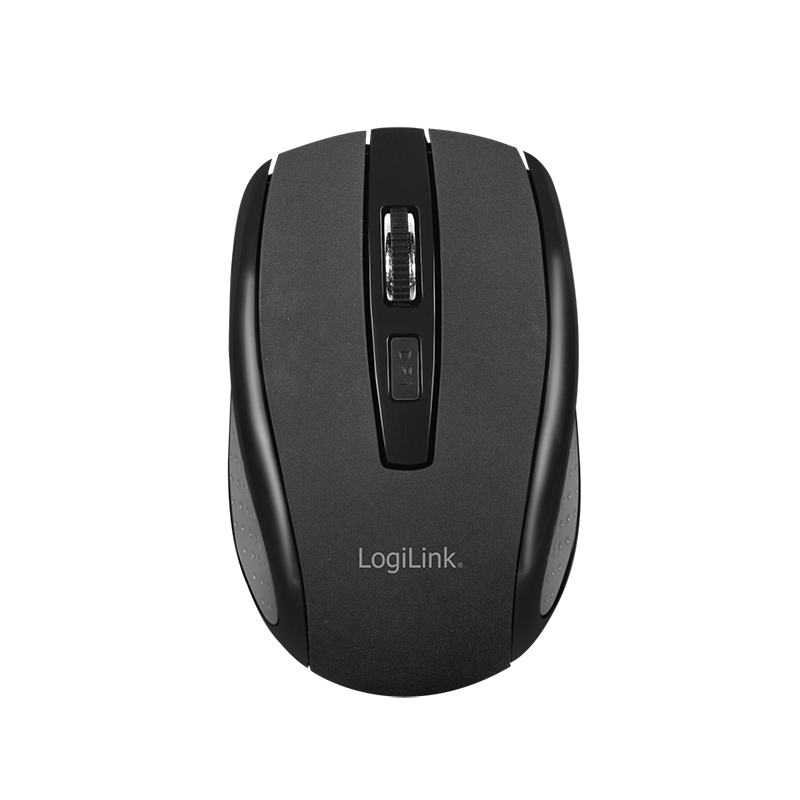 LogiLink ID0194 - Standard - RF Wireless - Schwarz - Maus enthalten