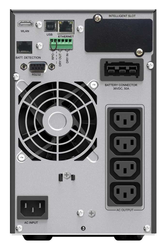 BlueWalker VFI 1000 ICT IoT - Doppelwandler (Online) - 1 kVA - 1000 W - Pure sine - 160 V - 300 V