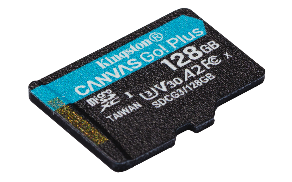 Kingston Canvas Go! Plus - 128 GB - MicroSD - Klasse 10 - UHS-I - 170 MB/s - 90 MB/s