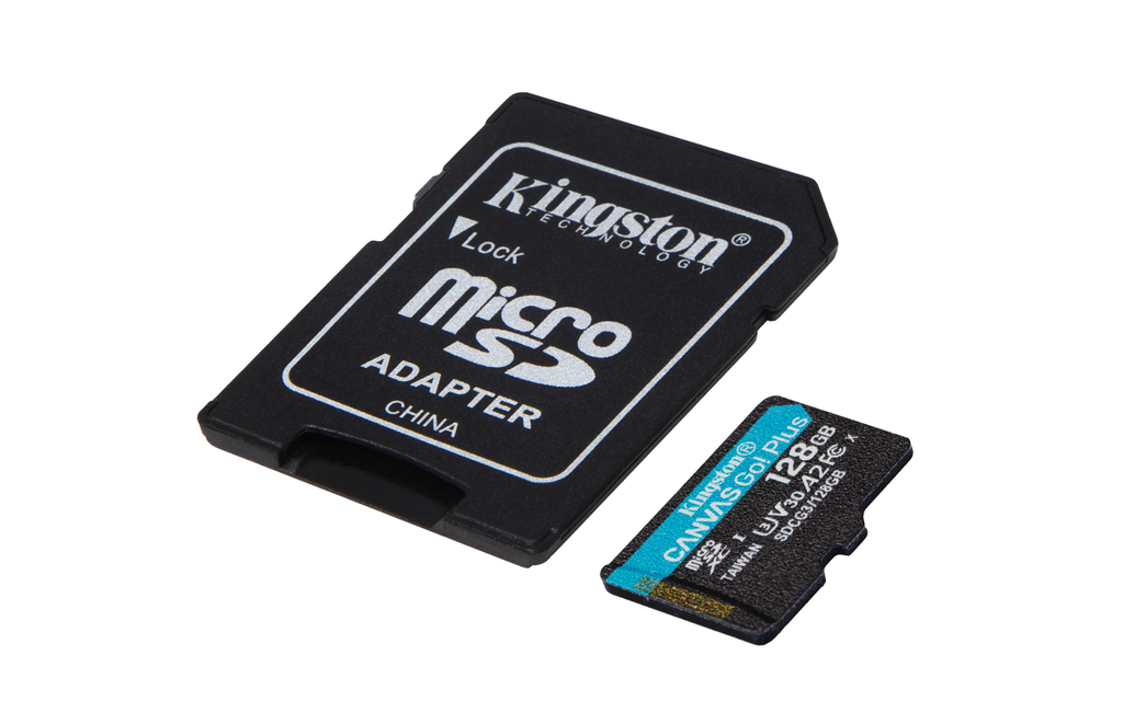 Kingston Canvas Go! Plus - 128 GB - MicroSD - Klasse 10 - UHS-I - 170 MB/s - 90 MB/s