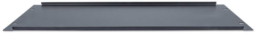 Intellinet 19" Blindabdeckung - 4 HE - schwarz - Blindplatte - Schwarz - Stahl - 4U - 48,3 cm (19 Zoll) - 483 mm