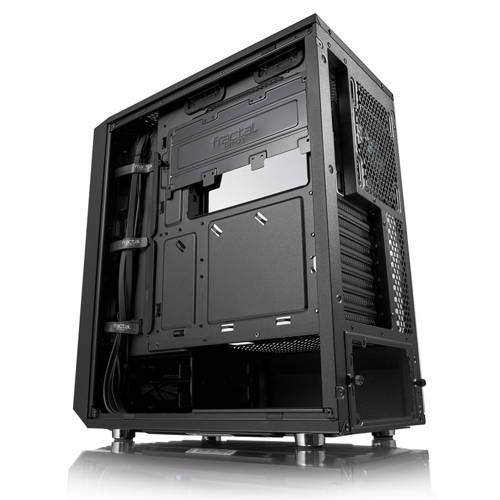 Fractal Design Meshify C – TG - Midi Tower - PC - Glas - Schwarz - Transparent - ATX,ITX,Micro ATX - 17,2 cm
