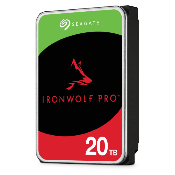 Seagate NAS HDD 3.5" IronWolf Pro 20TB 7.2K SATA - Festplatte - Serial ATA