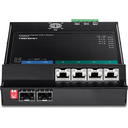 TRENDnet TI-PG62F - Gigabit Ethernet (10/100/1000) - Vollduplex - Power over Ethernet (PoE) - Wandmontage