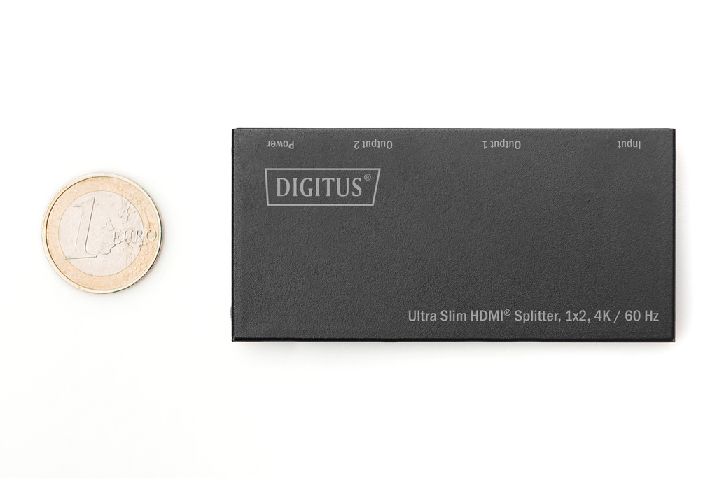 DIGITUS Ultra Slim HDMI® Splitter, 1x2, 4K / 60 Hz