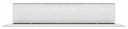 Intellinet 19" Kabeldurchführung mit Kabelablage 2er-Pack - 2-teiliges Set - 1 HE - mit Bürstenleiste - grau - Bürstenleiste - Grau - Stahl - 1U - 483 mm - 9,21 cm