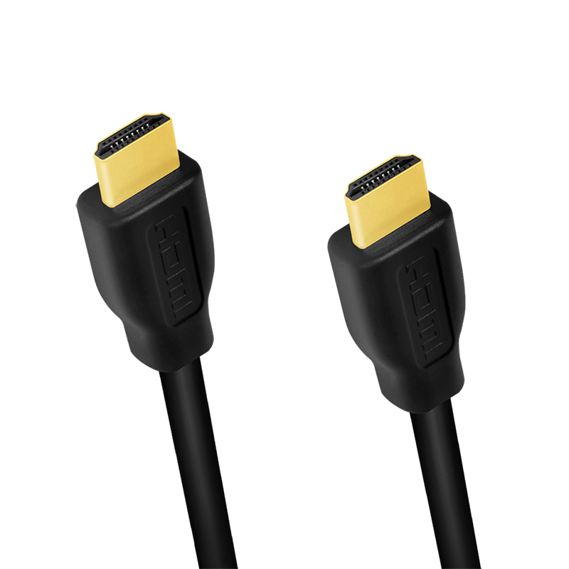 LogiLink HDMI-Kabel A/M zu A/M 4K/60 Hz CCS schwarz 5.0m - Kabel - Digital/Display/Video