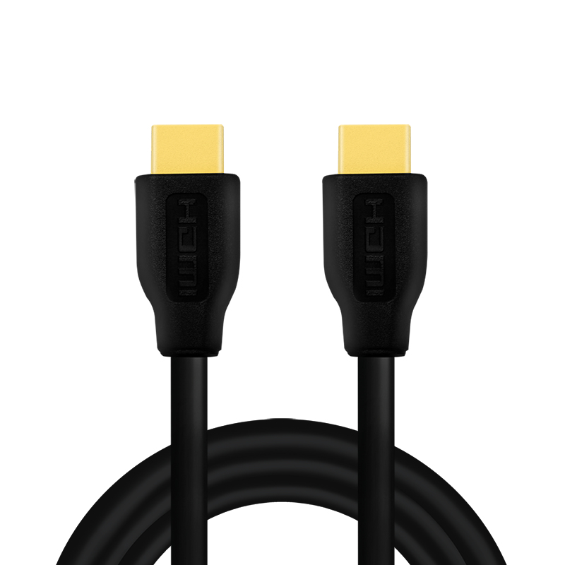 LogiLink HDMI-Kabel A/M zu A/M 4K/60 Hz CCS schwarz 2.0m - Kabel - Digital/Display/Video