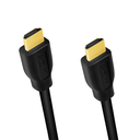 LogiLink HDMI-Kabel A/M zu A/M 4K/60 Hz CCS schwarz 2.0m - Kabel - Digital/Display/Video