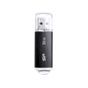 Silicon Power Ultima U02 - 32 GB - USB Typ-A - 2.0 - Kappe - 8 g - Schwarz