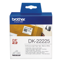 Brother Endlos-Etikett (Papier) - Schwarz auf weiss - DK - Weiß - Direkt Wärme - Brother - Brother QL1050 - QL1060N - QL500 - QL500A - QL550 - QL560 - QL560VP - QL570 - QL580N - QL650TD - QL700,...