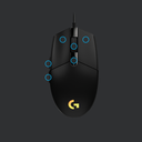 Logitech G G203 LIGHTSYNC - USB Typ-A - 8000 DPI - 1 ms - Schwarz