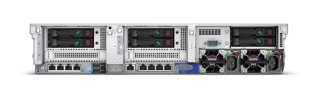 HPE ProLiant DL380 Gen10 - 2,1 GHz - 4208 - 32 GB - DDR4-SDRAM - 500 W - Rack (2U)