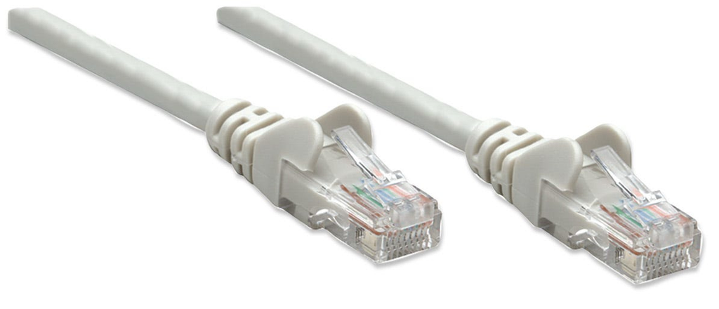 Intellinet Netzwerkkabel - Cat5e - U/UTP - CCA - Cat5e-kompatibel - RJ45-Stecker/RJ45-Stecker - 20,0 m - grau - 20 m - Cat5e - U/UTP (UTP) - RJ-45 - RJ-45 - Grau