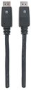 Manhattan 4K@60Hz DisplayPort-Kabel - DisplayPort-Stecker auf DisplayPort-Stecker - 10 m - schwarz - 10 m - DisplayPort - DisplayPort - Männlich - Männlich - Nickel/Gold