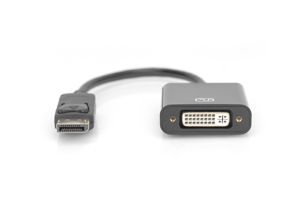 DIGITUS Aktiver DisplayPort Adapter / Konverter, DP auf DVI