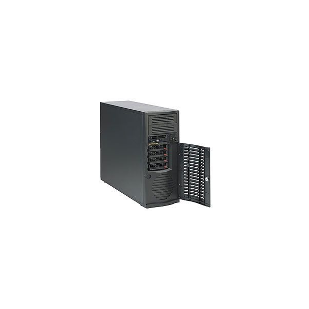 Supermicro SuperChassis 733TQ-668B - Midi Tower - Server - Schwarz - ATX,EATX - HDD - Heizung - LAN - Leistung - BSMI CCC CE/EMC FCC class B TUV/CB UL/CUL