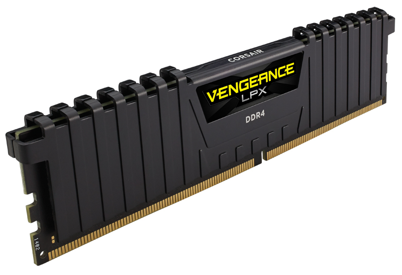 Corsair Vengeance LPX 16GB DDR4 3000MHz - 16 GB - 1 x 16 GB - DDR4 - 3000 MHz - 288-pin DIMM - Schwarz