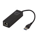 LogiLink UA0173A - USB 3.2 Gen 1 (3.1 Gen 1) Type-A - RJ-45,USB 3.2 Gen 1 (3.1 Gen 1) Type-A - 1000 Mbit/s - Schwarz - 0,21 m - IEEE 802.3,IEEE 802.3ab,IEEE 802.3az,IEEE 802.3u
