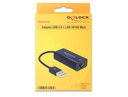 Delock 62595 - Verkabelt - USB - Ethernet - 100 Mbit/s