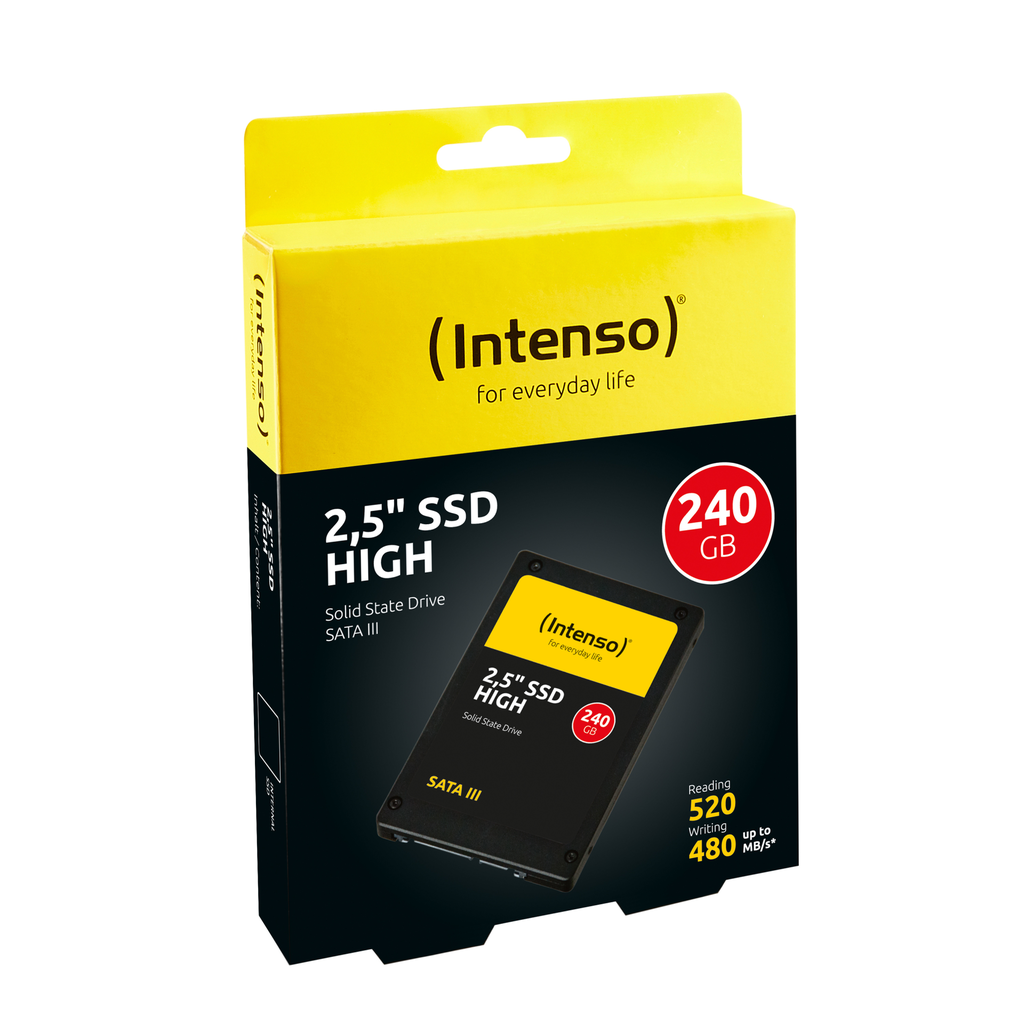 Intenso Solid-State-Disk - 240 GB - intern