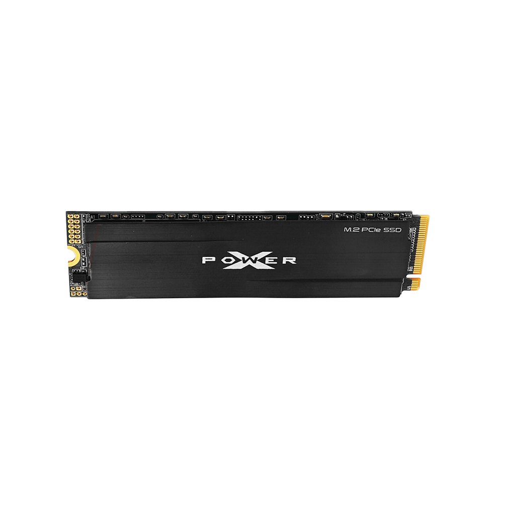 Silicon Power Dysk SSD XD80 1TB heatsink 3D TLC 3400/3000 MB/s M.2 2280 PCIe - Solid State Disk - 1.000 GB