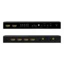 LogiLink HD0049 - HDMI-Matrix-Switch 4x2-Port 4K/60 Hz Scaler