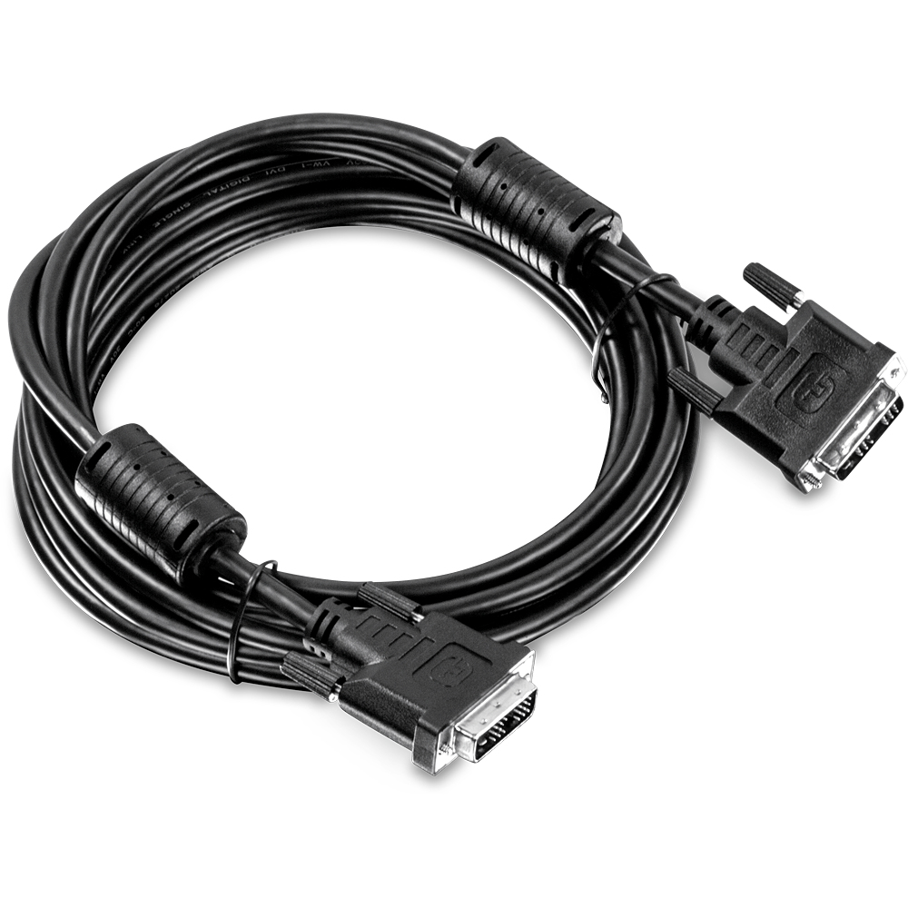 TRENDnet TK-CD15 - 4,5 m - USB - USB - DVI-I - Schwarz - TK-232DV