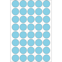 HERMA Vielzwecketiketten/Farbpunkte Ø 19 mm rund blau Papier matt Trägerpapier perforiert 1280 St. - Blau - Kreis - Zellulose - Papier - Deutschland - 19 mm - 19 mm