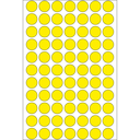 HERMA Vielzwecketiketten/Farbpunkte Ø 13 mm rund gelb Papier matt Handbeschriftung 2464 St. - Gelb - Kreis - Zellulose - Papier - Deutschland - 13 mm - 13 mm