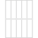 HERMA Vielzwecketiketten 20x75 mm weiß Papier matt Handbeschriftung 320 St. - Weiß - Abgerundetes Rechteck - Zellulose - Papier - Deutschland - 20 mm - 75 mm