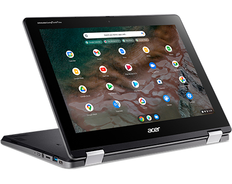Acer Chromebook R853TA-P05L - Intel® Pentium® Silver - 1,1 GHz - 30,5 cm (12 Zoll) - 1366 x 912 Pixel - 8 GB - 64 GB