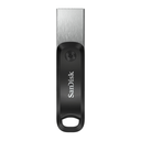 SanDisk SDIX60N-256G-GN6NE - 256 GB - 3.2 Gen 1 (3.1 Gen 1) - Schutzhülle - 7,2 g - Grau - Silber