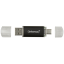 Intenso USB 128GB TWIST LINE bk 3.0| Interface USB 3.2 Gen 1 USB-C und USB-A