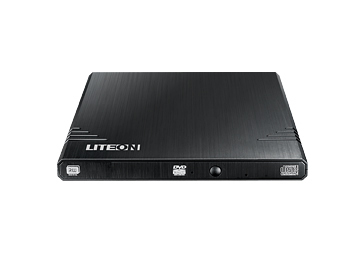 Lite-On eBAU108 - Schwarz - Desktop / Notebook - DVD Super Multi DL - USB 2.0 - CD,DVD - 24x