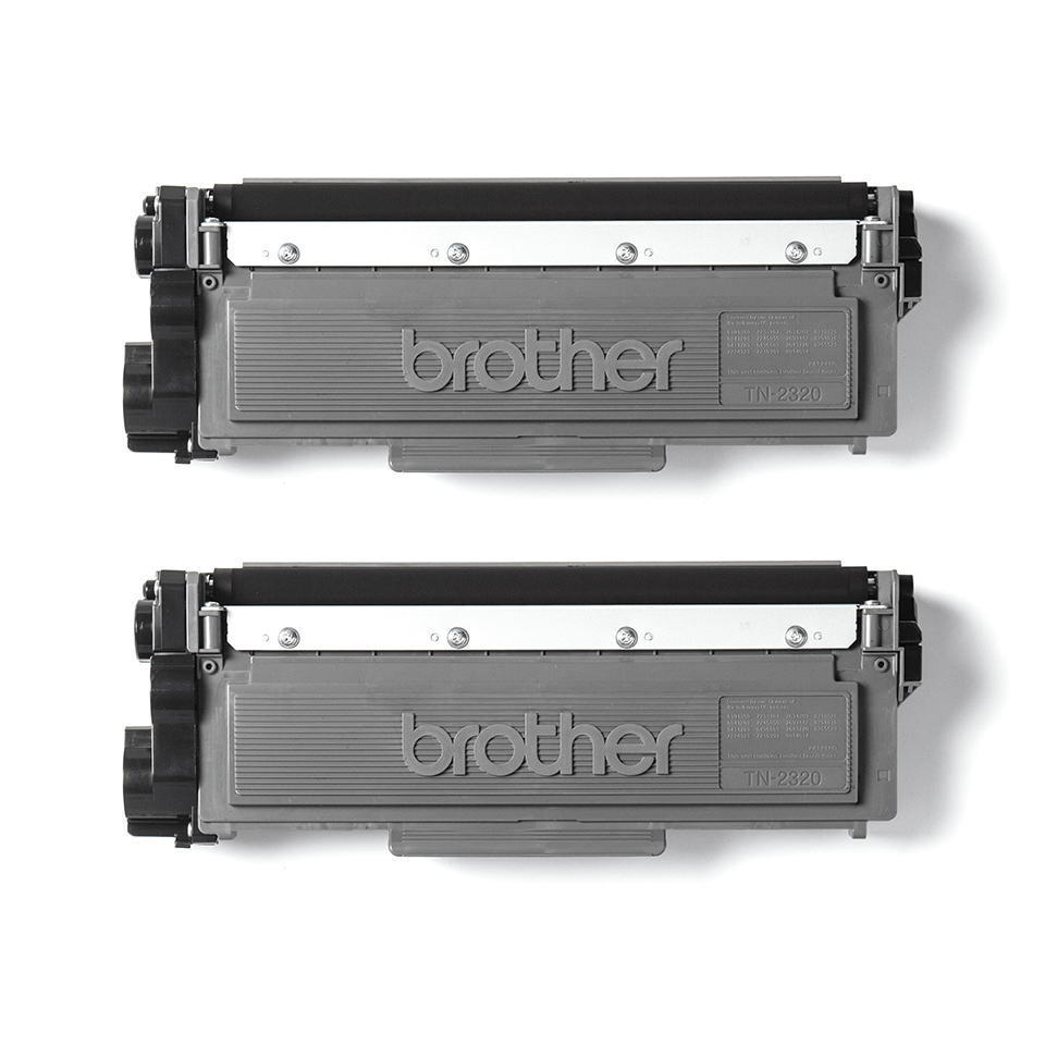 Brother TN2320TWIN Black Toner Cartridge ISO 2 x