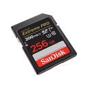 SanDisk Extreme PRO 256GB SDHC Memory Card 200MB/s 140MB/s UHS-I Class 10 U3 V30