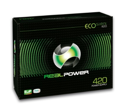 Ultron RealPower RP420 ECO - 420 W - 200 - 240 V - 20+4 pin ATX - PC - ATX - 20 dB