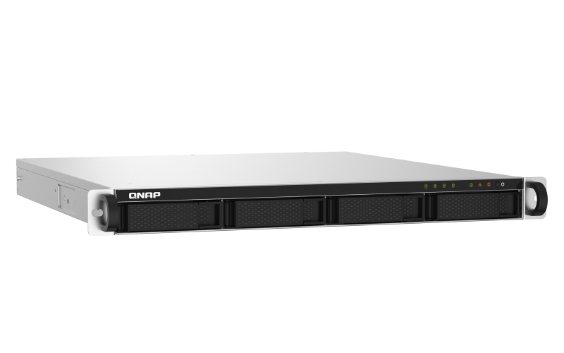 QNAP TS-432PXU-RP - NAS - Rack (1U) - Annapurna Labs - AL324 - Schwarz