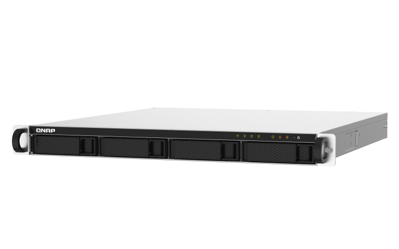 QNAP TS-432PXU-RP - NAS - Rack (1U) - Annapurna Labs - AL324 - Schwarz