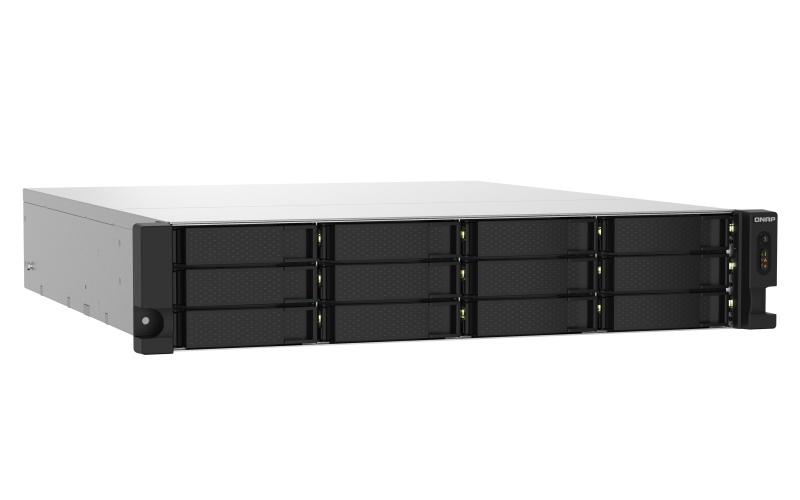 QNAP TS-1232PXU-RP - NAS - Rack (2U) - Annapurna Labs - AL324 - Schwarz