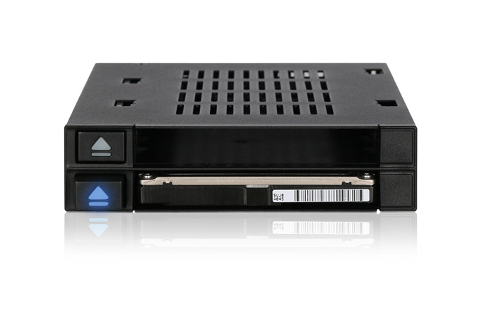 Icy Dock MB522SP-B - Festplatte - SSD - SATA - 2.5,3.5 Zoll - 6 Gbit/s - Schwarz - Daten - Leistung