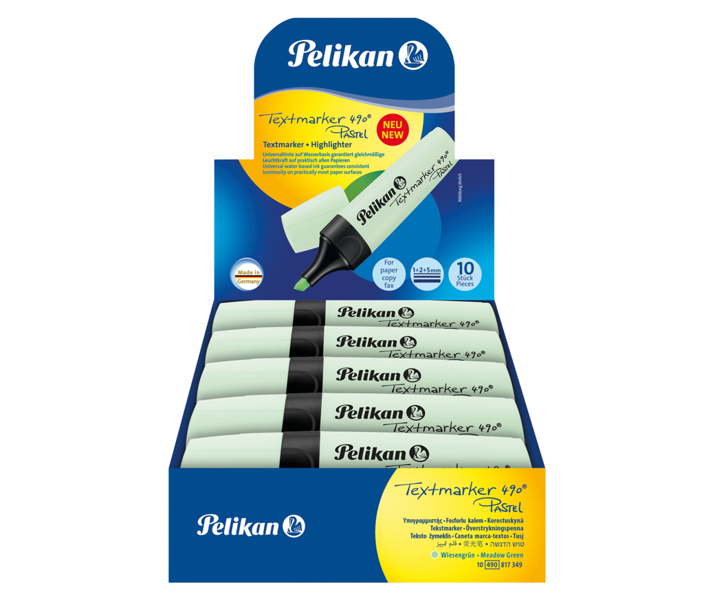 Pelikan 817349 - 10 Stück(e) - Grün - Meißel - Grün - Deutschland - Box