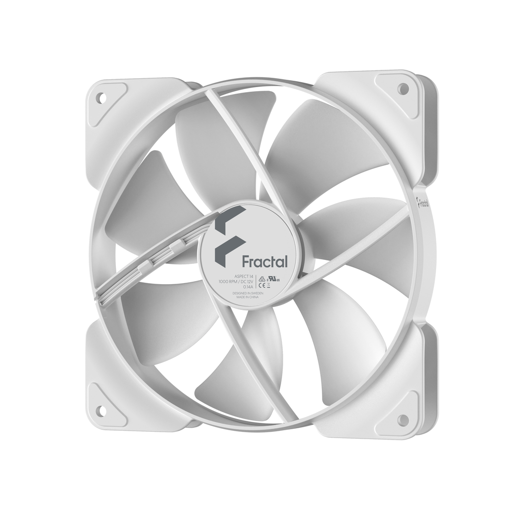 Fractal Design Aspect 14 - Ventilator - 14 cm - 1000 RPM - 19,5 dB - 41 cfm - 69,7 m³/h