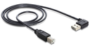 Delock 2m USB 2.0 A - B m/m - 2 m - USB A - USB B - USB 2.0 - Männlich/Männlich - Schwarz