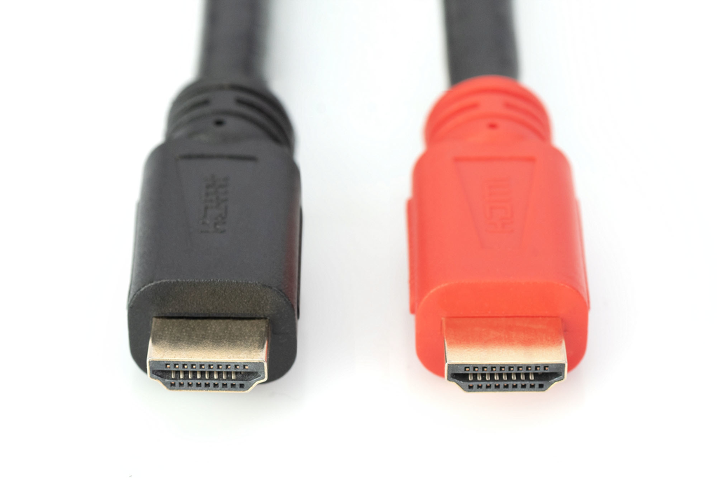 DIGITUS HDMI High Speed Anschlusskabel mit Ethernet und Signalverstärker