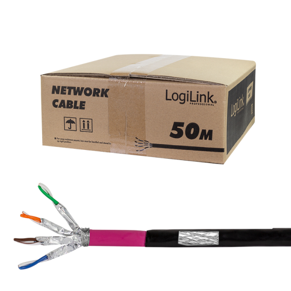 LogiLink CPV0081 - Cat.7 Erdverlegekabel S/FTP 50 m - Netzwerk - CAT 7 cable/RJ45 plug