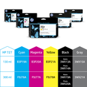 HP DesignJet 727 - Tintenpatrone Original - Cyan - 130 ml