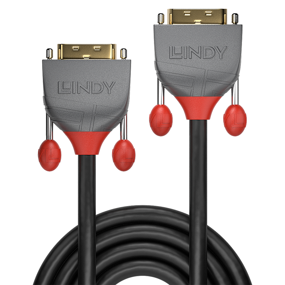 Lindy 36223 3m DVI-D DVI-D Schwarz DVI-Kabel
