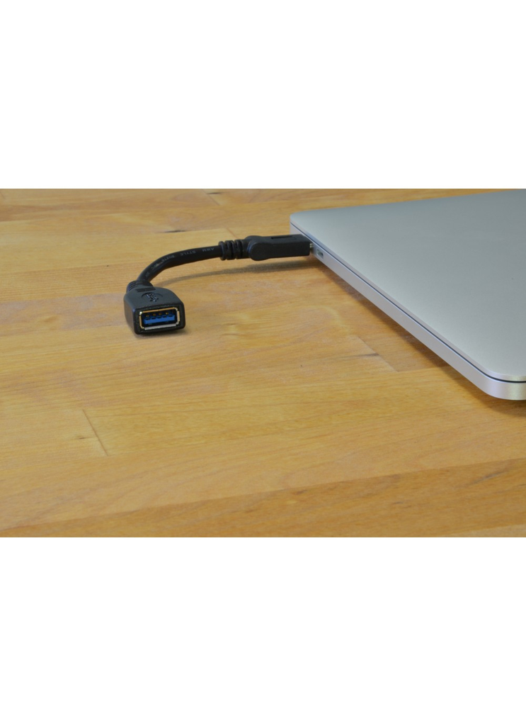 PORT Designs 900133 - 0,15 m - USB Typ-C - USB 3.0 - Schwarz